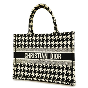 CHRISTIAN DIOR  Book Tote Women's Canvas Tote Bag Black