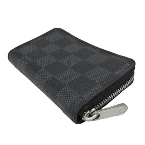 LOUIS VUITTON Damier Graphite Zippy Coin Purse N63076 Men's Damier Graphite Coin Purse/coin Case Damier Graphite