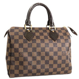 LOUIS VUITTON Boston Bag Damier Speedy 25 N41532 Canvas Women's