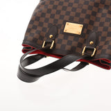 LOUIS VUITTON Damier Hampstead PM Brown N51205 Women's Canvas Handbag