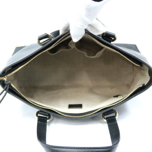 Gucci Shoulder Bag Bamboo Black Ladies