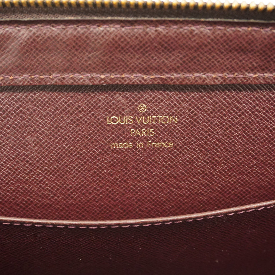 LOUIS VUITTONAuth  Taiga Baikal M30186 Men's Clutch Bag Acajou