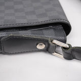 LOUIS VUITTONAuth  Damier Graphite Daniel MM N58029 Men's Shoulder Bag