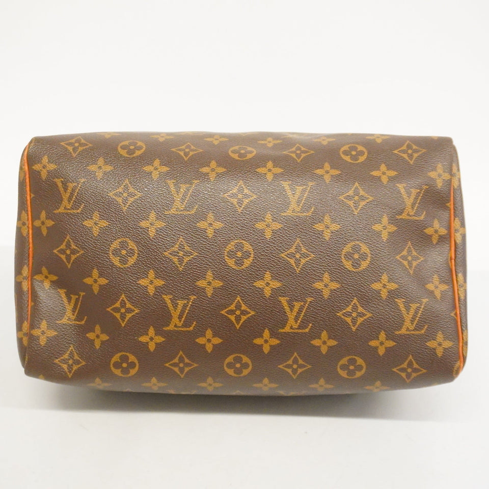 LOUIS VUITTONAuth  Monogram Speedy 30 M41108 Women's Handbag
