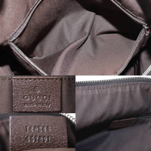 GUCCI Shoulder Bag Sherry Line GG Canvas