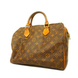 LOUIS VUITTONAuth  Monogram Speedy 30 M41108 Women's Handbag