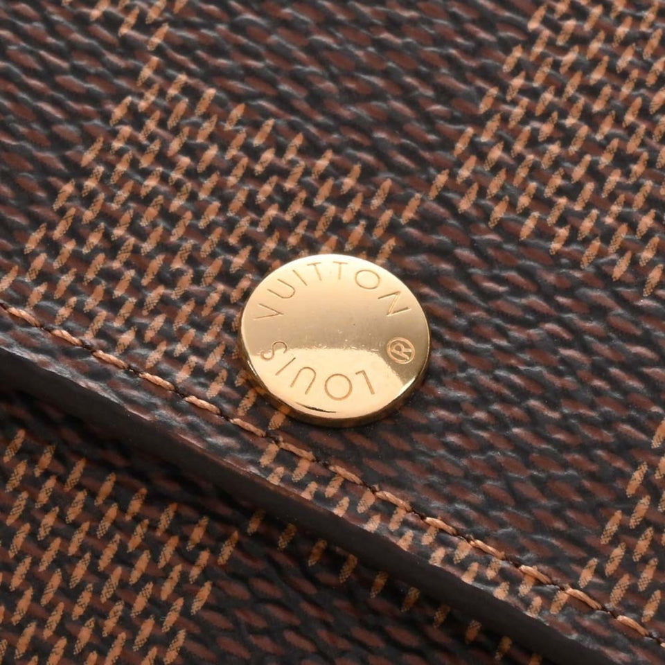 LOUIS VUITTON Damier Multicle 6 Row Key Case N62630 Brown Women's