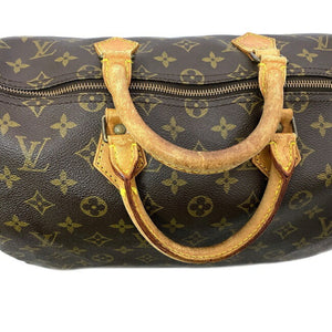 Louis Vuitton Handbag Speedy 35 Brown Monogram M41526 Boston VL882 LOUIS VUITTON Women's Men's Small Nume