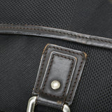 LOUIS VUITTON Damier Jean Yack Bag M93082 Noir Black Canvas Leather Men's