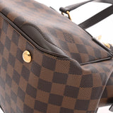 LOUIS VUITTON Damier Verona PM Brown N41117 Ladies Canvas Handbag