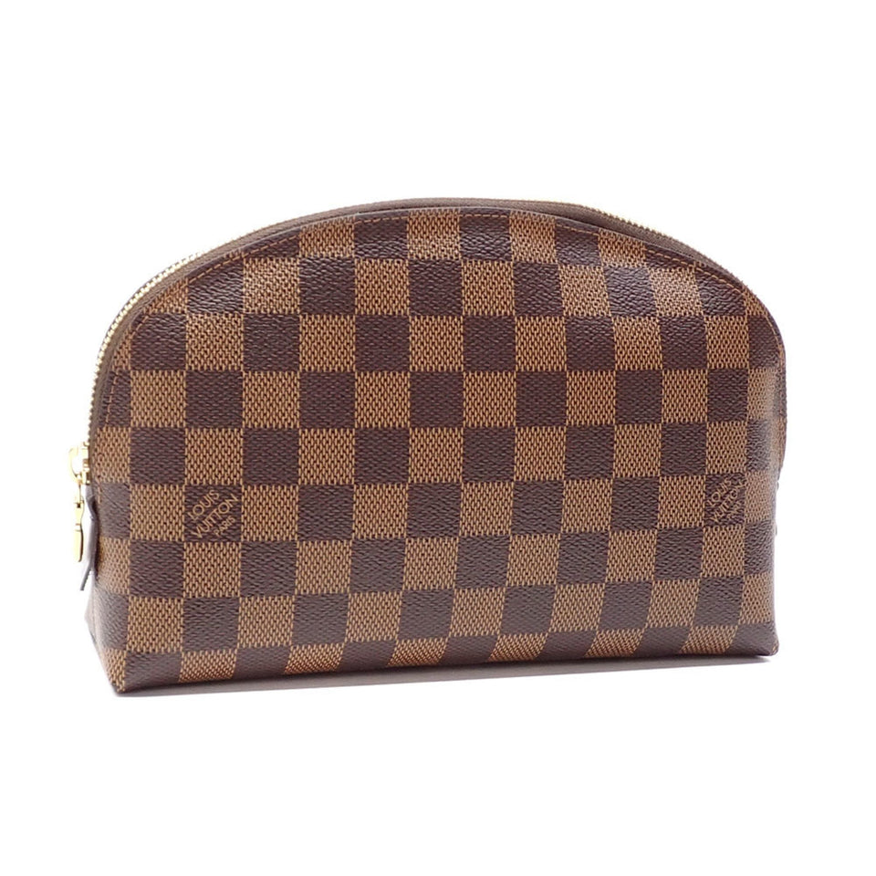LOUIS VUITTON Damier Pochette Tick GM Women's N23345 Ebene Makeup