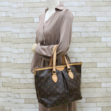 Louis Vuitton Handbag Monogram 2way Palermo PM M40145 Brown Women's Canvas