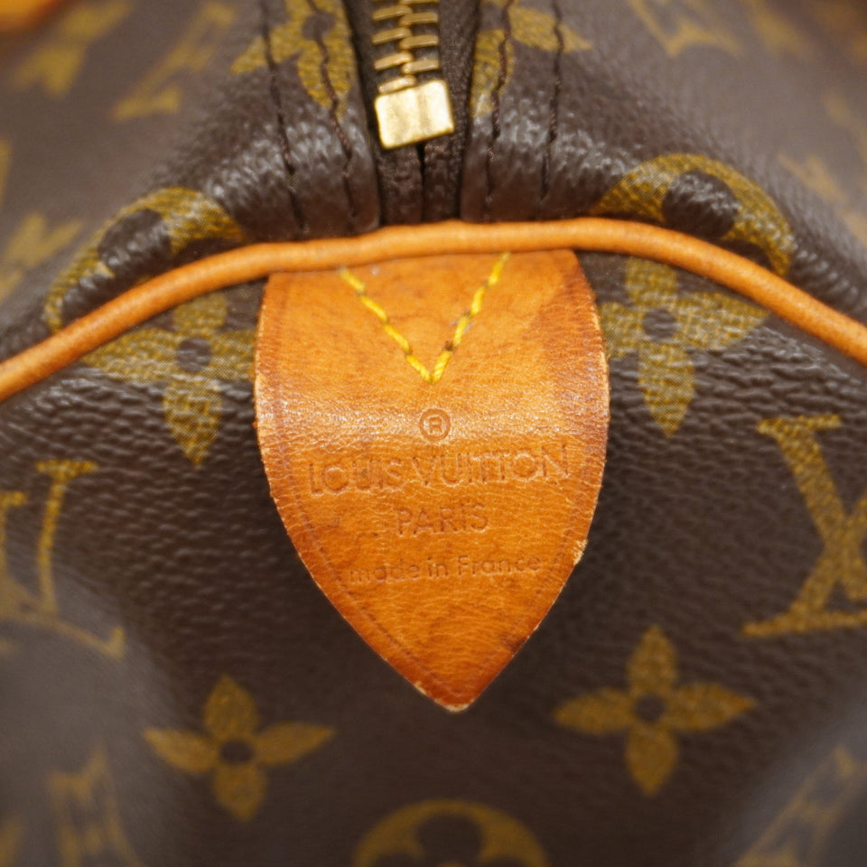 LOUIS VUITTONAuth  Monogram Speedy 30 M41108 Women's Handbag