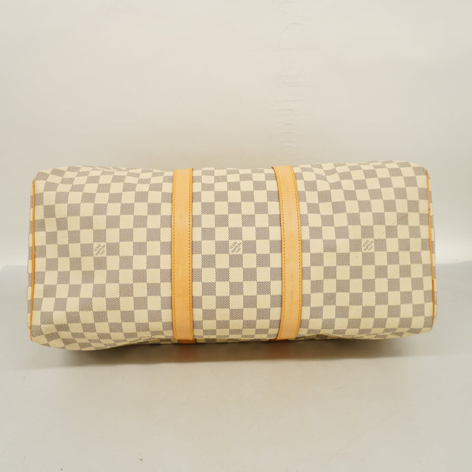 LOUIS VUITTONAuth  Damier Azur Keepall 50 N41430 Boston Bag