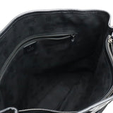 GUCCI GG Implement Tote Bag Large Shoulder PVC Leather Black 223668