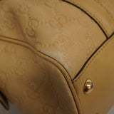 GUCCI ssima Handbag 170009 Women's Leather Handbag Beige