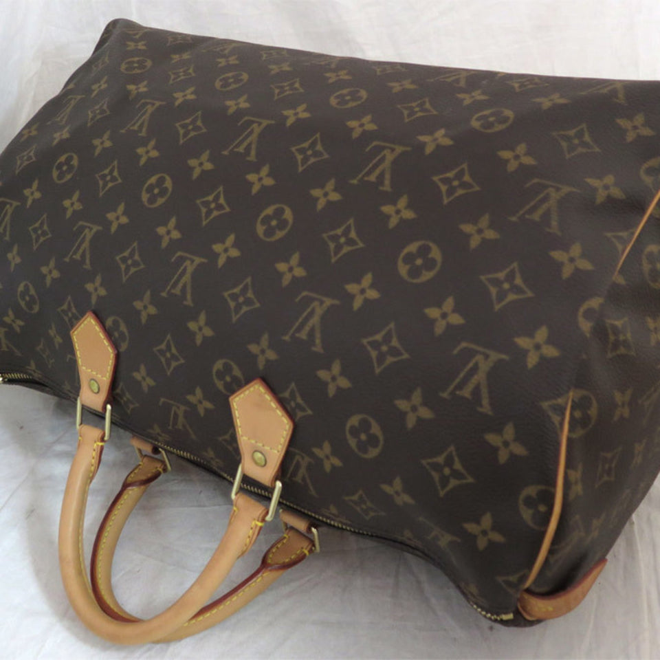 LOUIS VUITTON Handbag Monogram Speedy 40 Canvas Brown Unisex M41522
