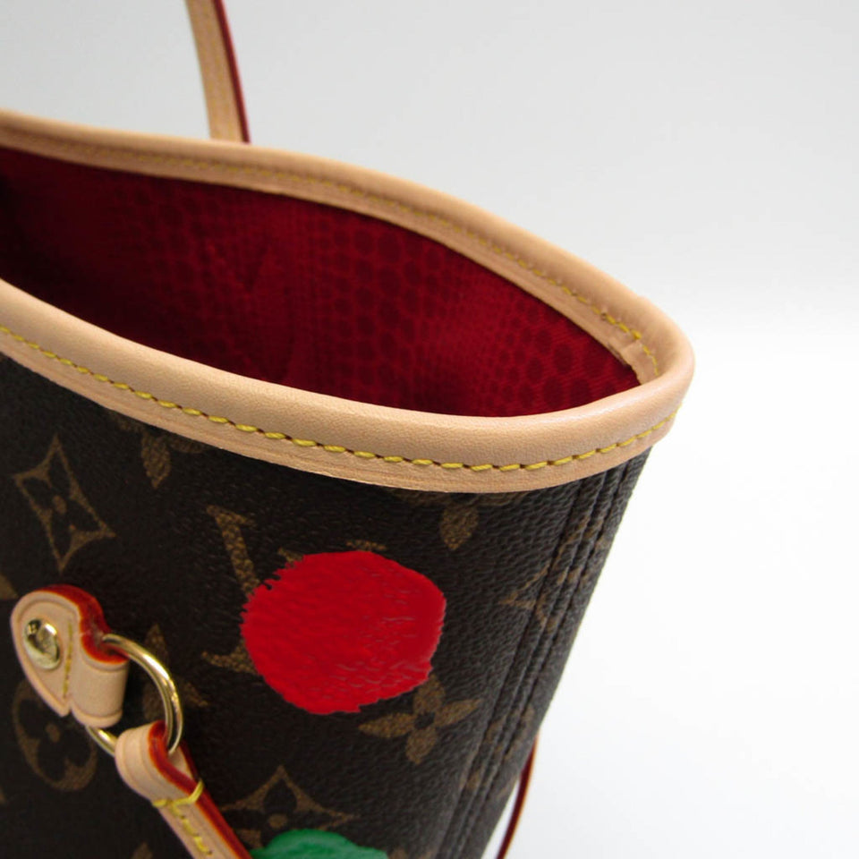 LOUIS VUITTON Monogram LV X YK Neverfull MM Dot Paint M46381 Women's Tote Bag Monogram,Multi-color