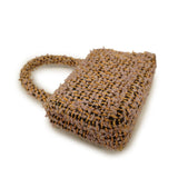 CHANELAuth  Matelasse Parent-child Bag Women's Tweed Handbag Light Purple