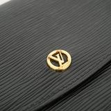 LOUIS VUITTONAuth  Epi Montaigne M52652 Women's Clutch Bag Noir