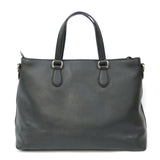 Gucci Shoulder Bag Bamboo Black Ladies