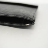 LOUIS VUITTONAuth  Epi Montaigne M52652 Women's Clutch Bag Noir