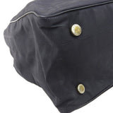 CHANEL Nylon New Line PM Tote Bag Black Ladies