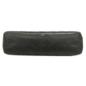 CHANEL Matelasse Big Matelasse W Chain Women's Leather Shoulder Bag Black