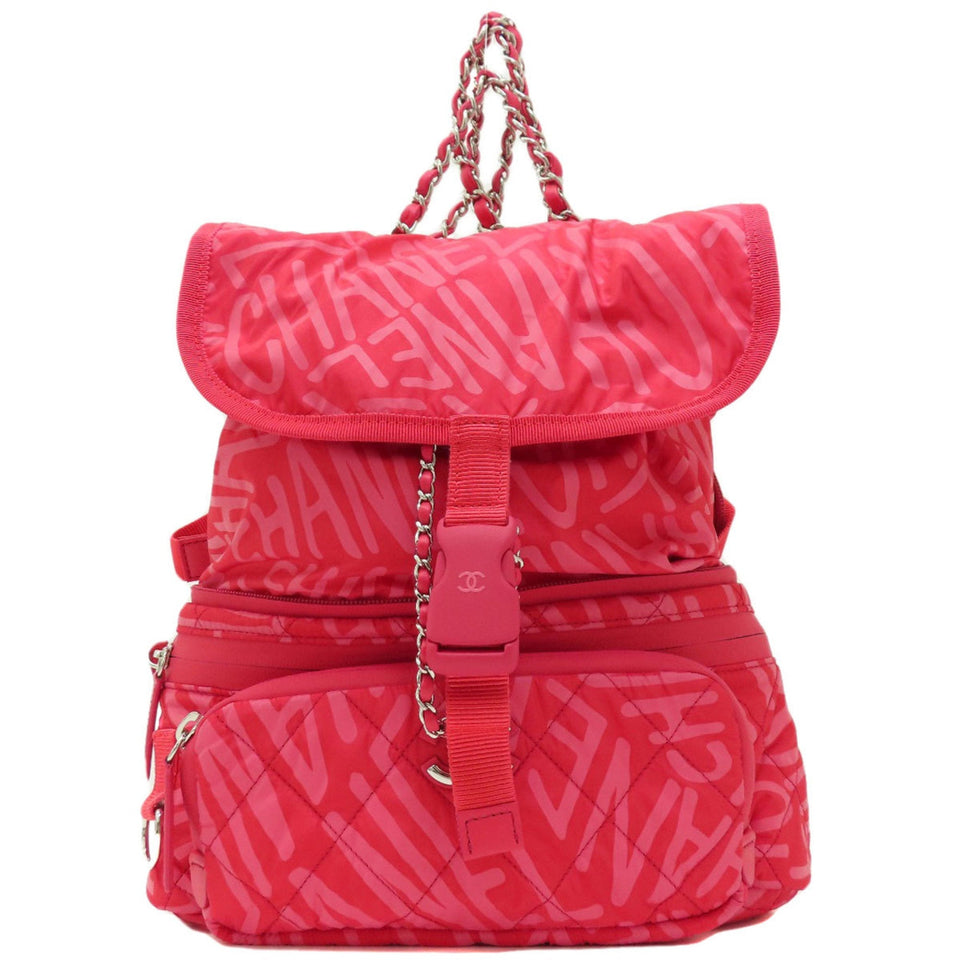 CHANEL Cocomark Rucksack/Daypack Nylon Material Women's