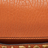 Dior Orange Leather J'adior Chain Flap Bag