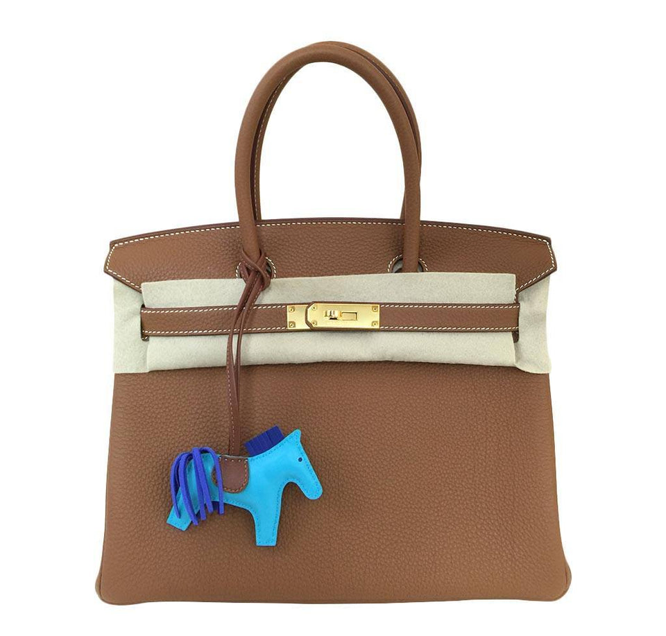 Hermes Birkin 30 Gold Bag Togo Leather