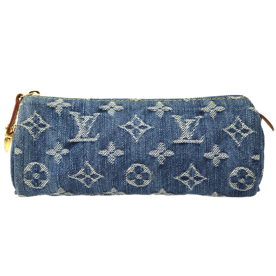 LOUIS VUITTON 2006 TROUSSE SPEEDY GM MONOGRAM DENIM M95081 41035