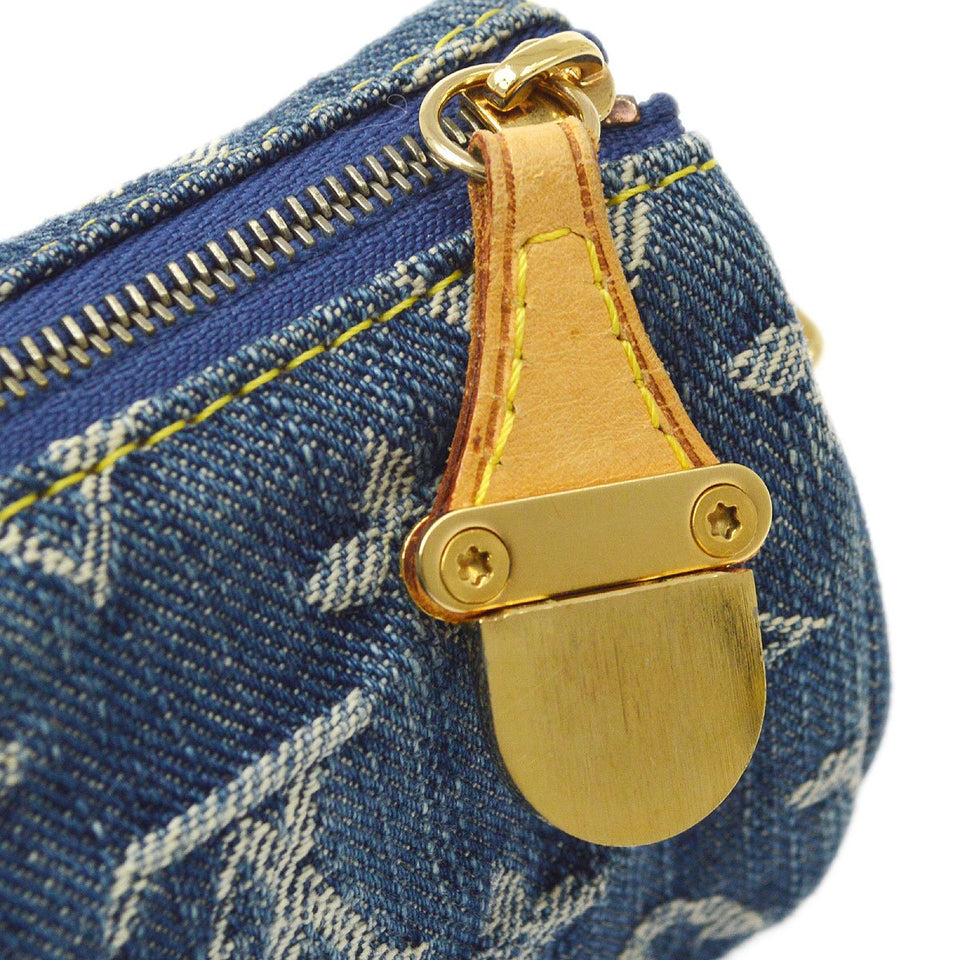LOUIS VUITTON 2006 TROUSSE SPEEDY GM MONOGRAM DENIM M95081 41035