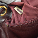 CHANEL * 1986-1988 Backpack Bordeaux Crocodile