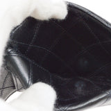 CHANEL 1980s Black Lambskin Cosmoline Pocket Bum Bag #75