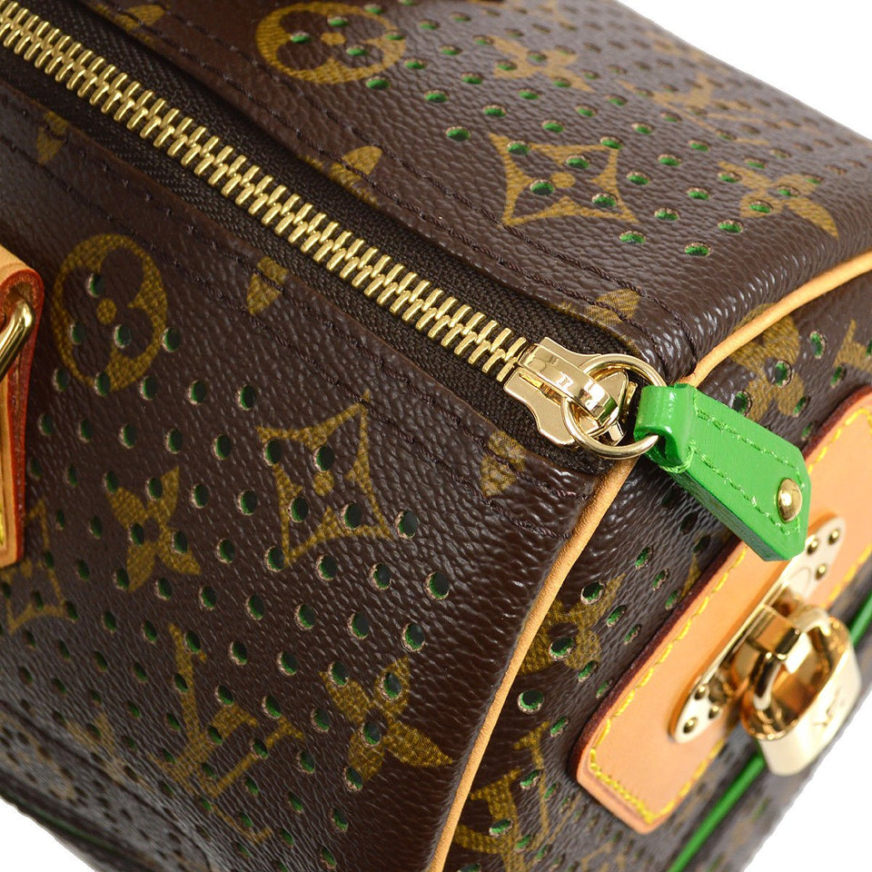 LOUIS VUITTON 2006 SPEEDY 30 MONOGRAM PERFO M95181