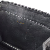 CHANEL 1989-1991 Black Lizard Octagonal Flap Bag