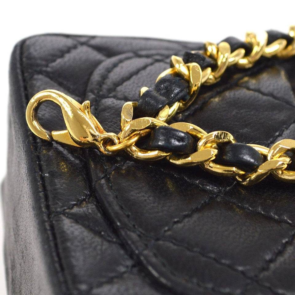 CHANEL Micro Bum Belt Bag Black Lambskin