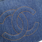 CHANEL 1996-1997 Denim Top Handle Bag