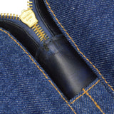 CHANEL 1996-1997 Denim Top Handle Bag