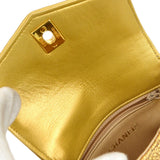 CHANEL 1991-1994 Nishijin-ori BUM Belt Bag Gold AK38336h