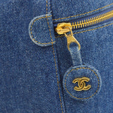 CHANEL 1996-1997 Denim Timeless Handbag