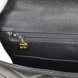 CHANEL 1994-1996 Briefcase Black Caviar