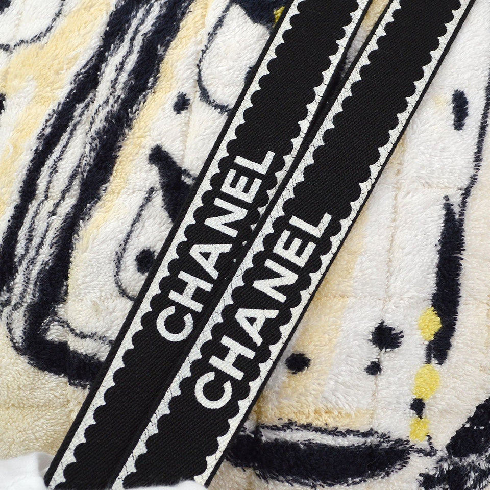 CHANEL 1994 Terry Cloth Jumbo Backpack
