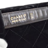 CHANEL 1994-1996 Black Velvet Belt Bag #70