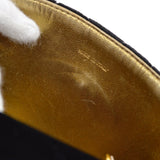 CHANEL 1994-1996 Black Velvet Belt Bag #70