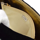 CHANEL 1994-1996 Black Velvet Belt Bag #70