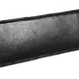 CHANEL 1989-1991 Black LAMBSKIN Straight FLAP MICRO
