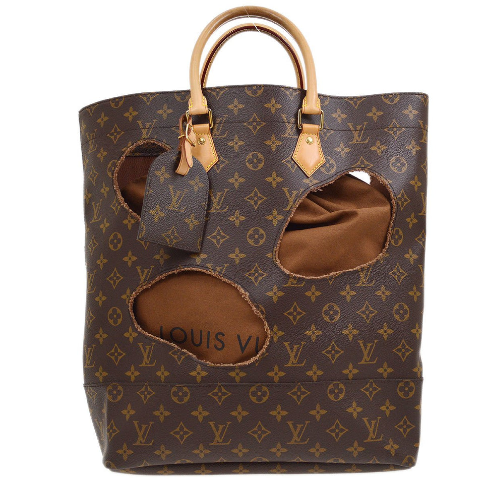 LOUIS VUITTON x Comme Des Garçons Bag with Holes