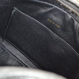 CHANEL 1991-1994 Metallic Gray Lambskin Diamond Camera Bag Mini